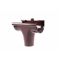 Фото Ливнеприемник проходной Profil 90 коричневый (90/75)  - Магазин MASMART
