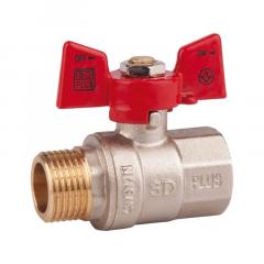 Фото Кран кульовий 1/2" ЗВ SD Plus SD607NW15PN40  - Магазин MASMART