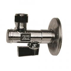 Фото Кран кутовий 1/2"х3/8" Bianchi 2721 з фільтром з цангою  - Магазин MASMART