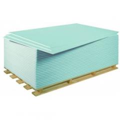 Фото Гипсокартон 9,5мм 1,2х2,5м Plato Aquastop  - Магазин MASMART