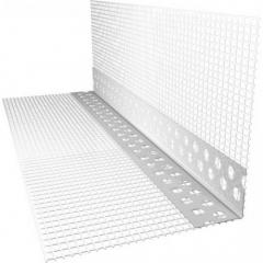 Фото Кут перфорований ПВХ 2,5 з сіткою 7х7см  - Магазин MASMART