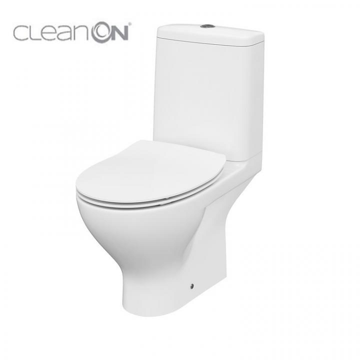 Фото Компакт Cersanit Moduo CleanOn 675 011 3/5 Slim SC горизонтальный выпуск - Магазин MASMART