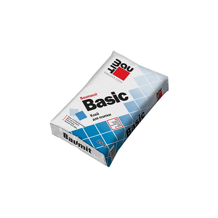Фото Клей для плитки Baumit Basic 25кг - Магазин MASMART