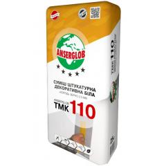 Фото Штукатурка декоративна Anserglob TMK110 Короїд 2,0 мм біла  - Магазин MASMART