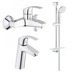 Фото Комплект змішувачів Grohe Eurosmart 123246M M-Size  - Магазин MASMART