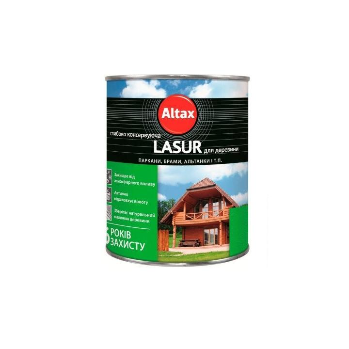 Фото Лазур для деревини глибоко консервуюча Altax Lasur (безбарвний) 0,75 л - Магазин MASMART