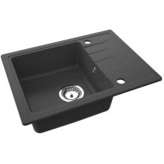 Фото Мийка Deante Gracia ZYG 211A (графіт)  - Магазин MASMART