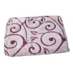 Фото Плед плюшевый вензель 1,5  - Магазин MASMART