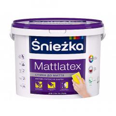 Фото Краска интерьерная акриловая Sniezka Mattlatex 1 л (1,4 кг)  - Магазин MASMART