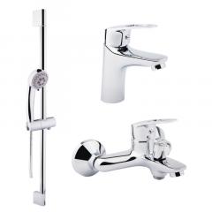 Фото Комплект смесителей Qtap Set CRM 35-411  - Магазин MASMART