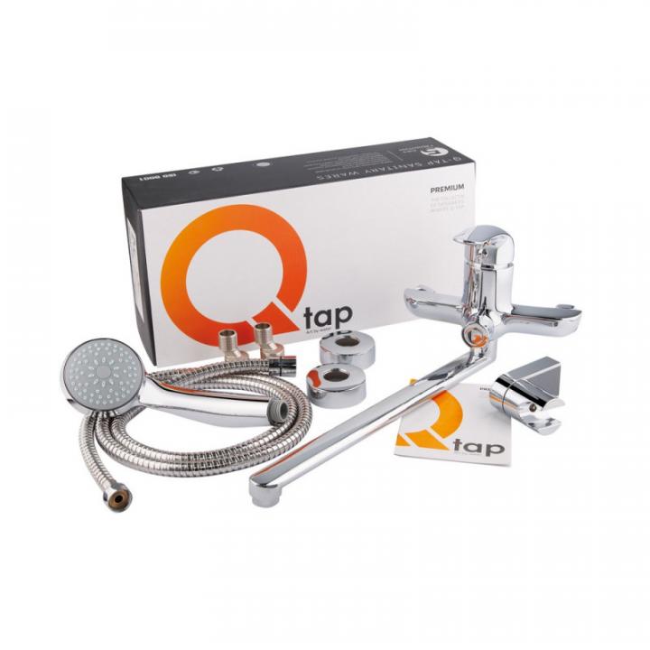 Фото Змішувач для ванни Qtap Arena CRM 005 new з довгим відливом  - Магазин MASMART