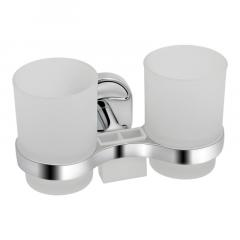 Фото Стакан настенный двойной Lidz (CRG)-114 04 02  - Магазин MASMART