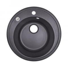 Фото Мийка гранітна Lidz (BLA-03) D510х200  - Магазин MASMART