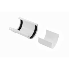 Фото З'єднувач ринви Profil 130 білий  (130/100)  - Магазин MASMART