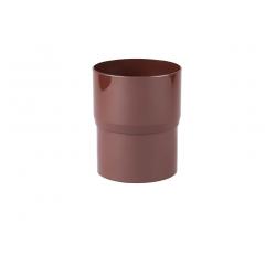 Фото З'єднувач труби Profil 75 мм коричневий (90/75)  - Магазин MASMART