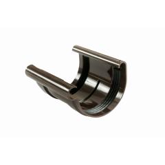 Фото Соединитель желоба Profil 90 коричневый (90/75)  - Магазин MASMART