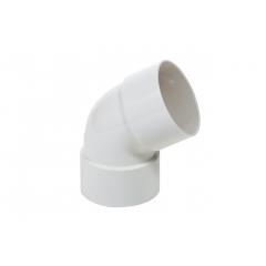 Фото Коліно дворозтрубне 100/60° Profil 130 біле  (130/100)  - Магазин MASMART