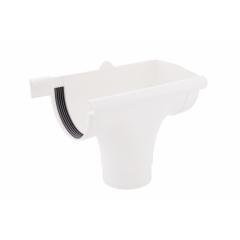 Фото Лійка права Profil 90 біла (90/75)  - Магазин MASMART