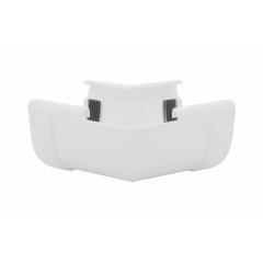 Фото Кут ринви внутрішній W135° Profil 90 білий (90/75)  - Магазин MASMART