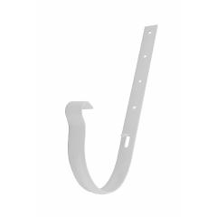 Фото Держатель желоба длинный металлический Profil 90 белый...  - Магазин MASMART