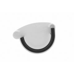 Фото Заглушка желоба левая Profil 90 белая (90/75)  - Магазин MASMART