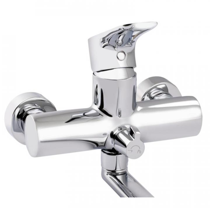 Фото Смеситель для ванны Qtap Premium Flaja 3210102GC  - Магазин MASMART