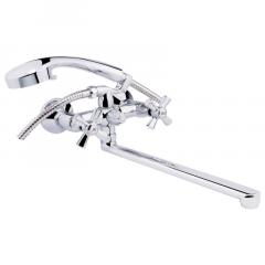 Фото Змішувач для ванни Qtap Liberty CRM 140 з довгим відливом  - Магазин MASMART