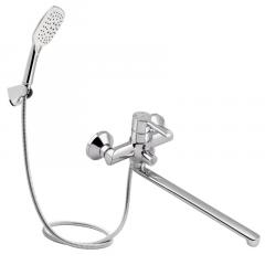 Фото Змішувач для ванни Qtap Grand CRM 005 з довгим відливом  - Магазин MASMART