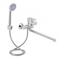 Фото Змішувач для ванни Lidz (CRM) 14 34 006B-1 з довгим відливом  - Магазин MASMART