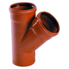 Фото Тройник канализационный Ø160/160х45° Valrom  - Магазин MASMART