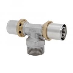 Фото Тройник (пресс) Ø20х1/2"Нx20 Icma №407  - Магазин MASMART