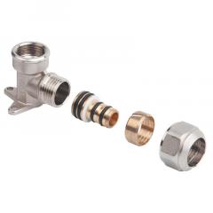 Фото Кутник (розбірний) настінний 16х1/2"В Icma №539  - Магазин MASMART