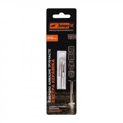 Фото Свердло трубчате алмазне 10мм Дніпро-М Екстра-Кераміка  - Магазин MASMART