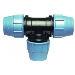 Фото Трійник ПЕ  Ø50 затискний Unidelta  - Магазин MASMART