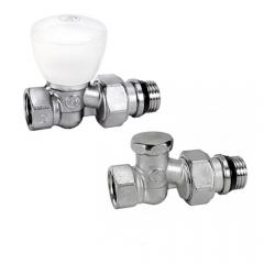 Фото Комплект радиаторных кранов прямой 1/2" Giacomini...  - Магазин MASMART