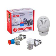 Фото Комплект термостатический угловой 1/2" Giacomini R470F  - Магазин MASMART
