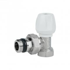 Фото Кран радіаторний 1/2" кутовий подача Icma №802+940  - Магазин MASMART