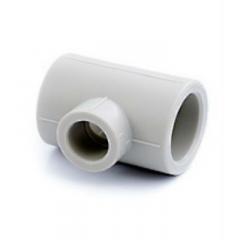 Фото Трійник ППР редукційний Ø32х20х32 ASG-Plast (сірий)  - Магазин MASMART