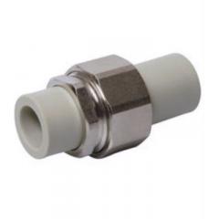 Фото Американка ППР Ø20х1/2" В ASG-Plast (сіра)  - Магазин MASMART