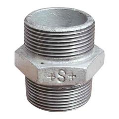 Фото Нипель чугунный 1/2" Berg Montana (оцинкованный)  - Магазин MASMART