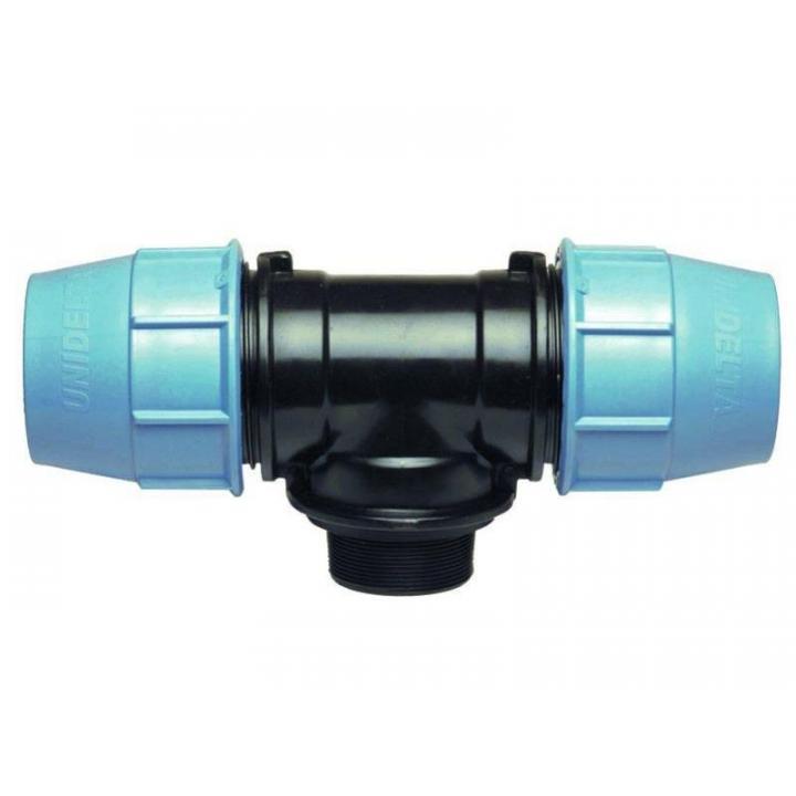 Фото Тройник ПЭ Ø20х3/4"НРх20 Unidelta - Магазин MASMART