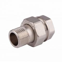 Фото Згін-американка 1/2" латунний прямий SD Forte SF190W15  - Магазин MASMART