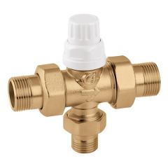 Фото Клапан 3-ходовой под термоголовку 1" Caleffi (677060)  - Магазин MASMART