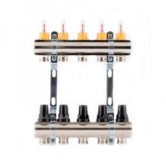 Фото Колектор SD Forte SF001W5 1"х3/4" 5 виходів  - Магазин MASMART