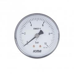 Фото Манометр фронтальный Icma №243 1/4" 50 мм 0-6 bar  - Магазин MASMART