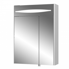 Фото Зеркальный шкаф AquaStyle Ева 70 см белый  - Магазин MASMART