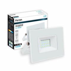 Фото Прожектор LED Feron LL-991 10W 6400K IP65 білий  - Магазин MASMART