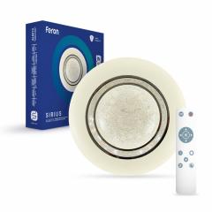 Фото Світильник LED Feron AL6010 Sirius 72W 3000-6500K з пультом  - Магазин MASMART