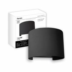 Фото Світильник LED Feron DH013 2х3W IP54 чорний  - Магазин MASMART