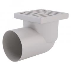 Фото Трап AniPlast TA1110 Ø110 мм решетка 150х150 мм  - Магазин MASMART